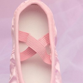 Girl's Trendy Breathable Soft Sole Ballet Dance Shoes With Bowknot, Comfy Non Slip Casual Shoes For Kids Better Performance!