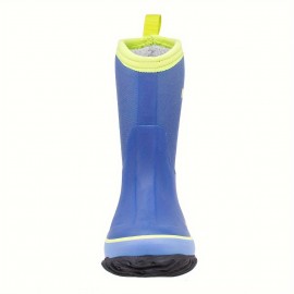 Simple And Versatile Rain Boots For Boys And Girls, Outdoor Waterproof And Breathable High Boots, Wading Shoes Along The River.