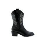 Casual Cool Cowgirl Boots With Zipper For Girls, Comfortable Non-slip Boots For Party Travel, All Seasons