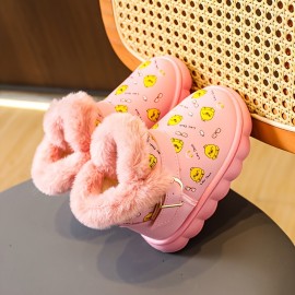 Casual Cool Ankle-high Boots For Girls Kids, Comfortable Non Slip Boots With Zipper For Indoor Outdoor Travel, All Seasons