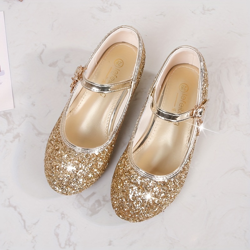 trendy elegant sequin high heel shoes for girls lightweight non slip soft bottom dress shoes for performance party spring 885a details 5