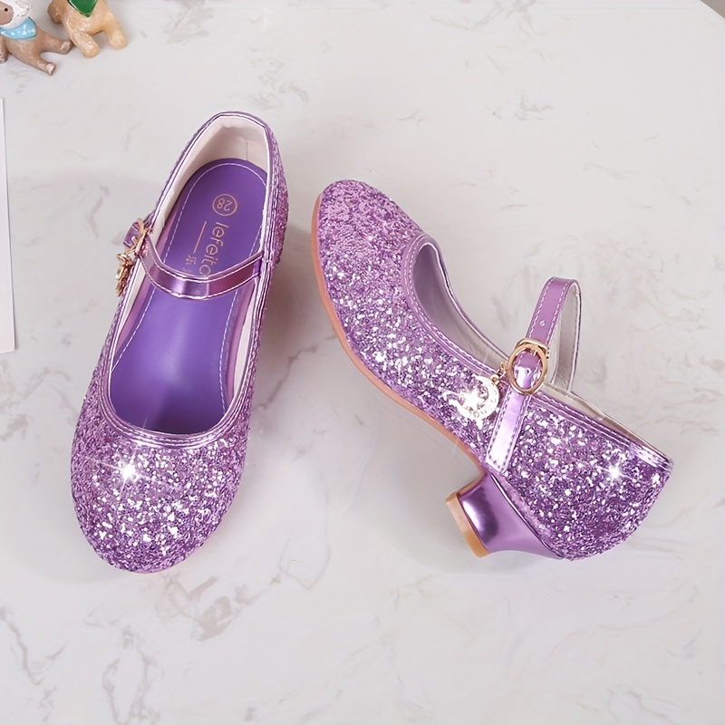 trendy elegant sequin high heel shoes for girls lightweight non slip soft bottom dress shoes for performance party spring 885a details 8