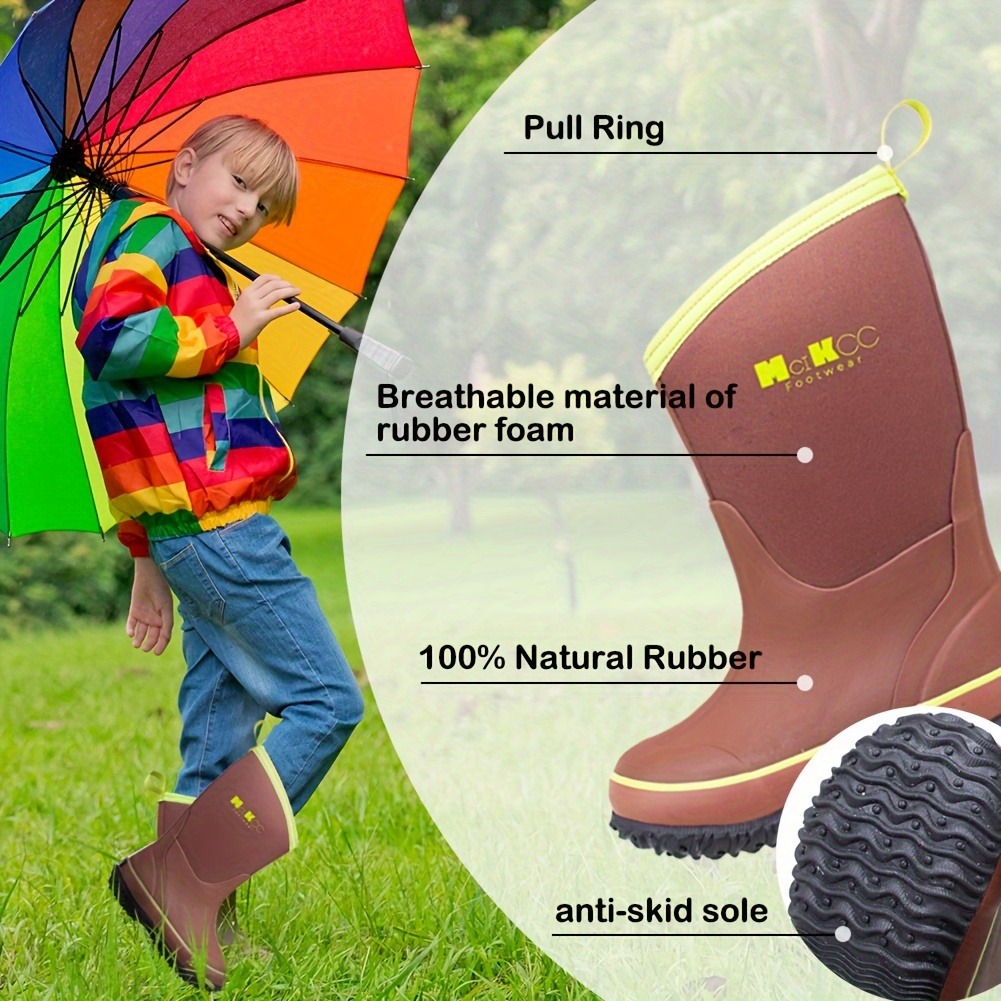 simple and   rain   and girls outdoor waterproof and breathable high boots wading shoes     details 1