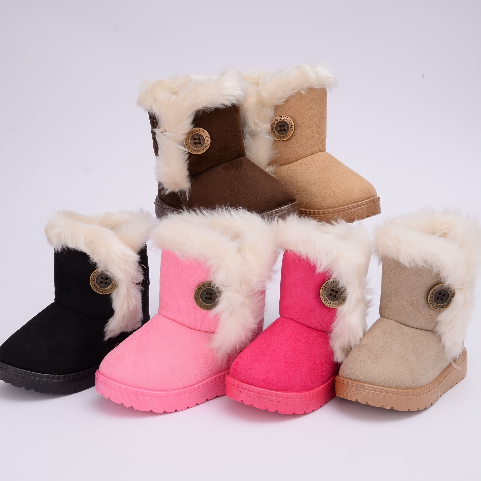 comfortable snow boots for girls   plus fleece boots for outdoor walking hiking autumn and winter details 0