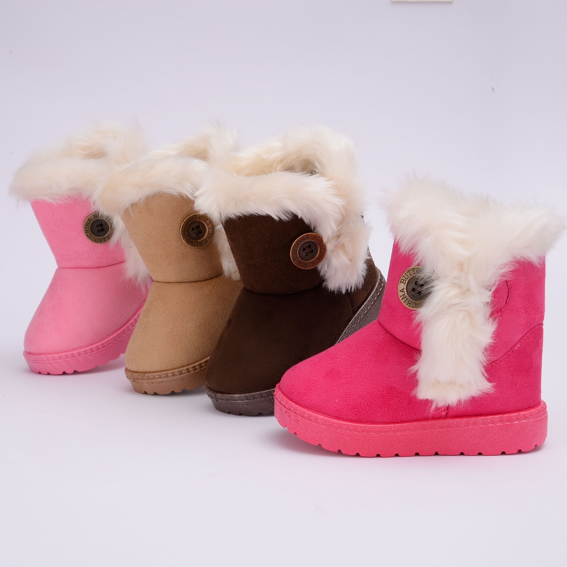 comfortable snow boots for girls   plus fleece boots for outdoor walking hiking autumn and winter details 2