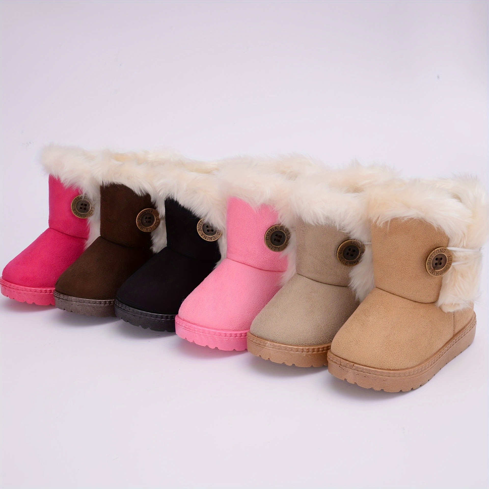 comfortable snow boots for girls   plus fleece boots for outdoor walking hiking autumn and winter details 3